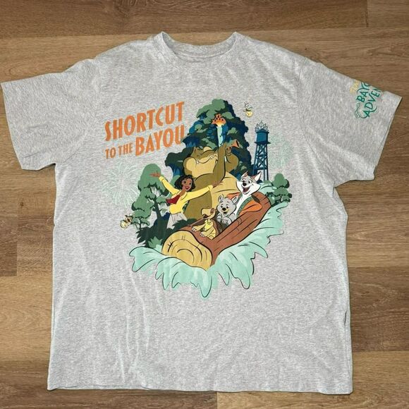 Disney Tiana’s Shortcut to Bayou Adventure T-Shirt XXL princess and the frog - Picture 1 of 5